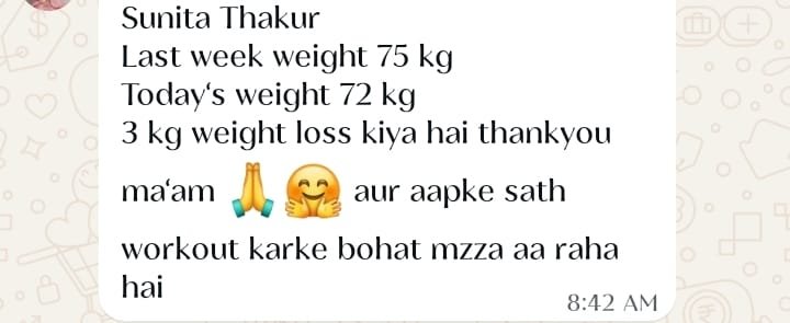 Real weight loss review from GharParSlim client