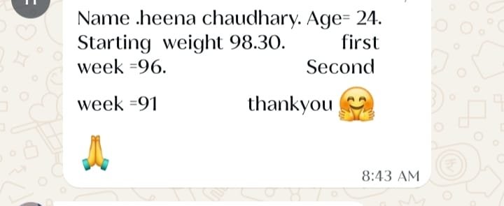 Real weight loss review from GharParSlim client