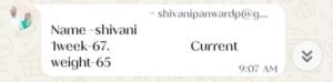 Real customer weight loss review from GharParSlim