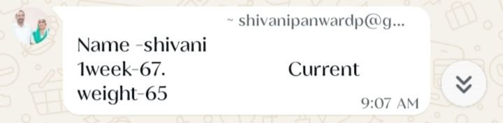 Real customer weight loss review from GharParSlim