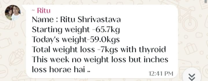 Real customer weight loss review from GharParSlim