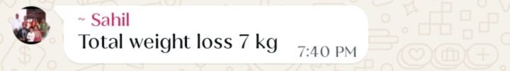 Real customer weight loss review from GharParSlim