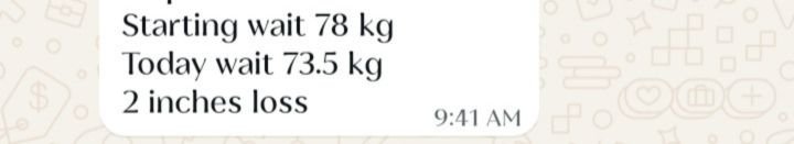 Real customer weight loss review from GharParSlim