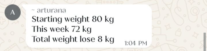 Real customer weight loss review from GharParSlim