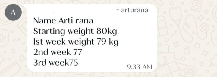Real customer weight loss review from GharParSlim