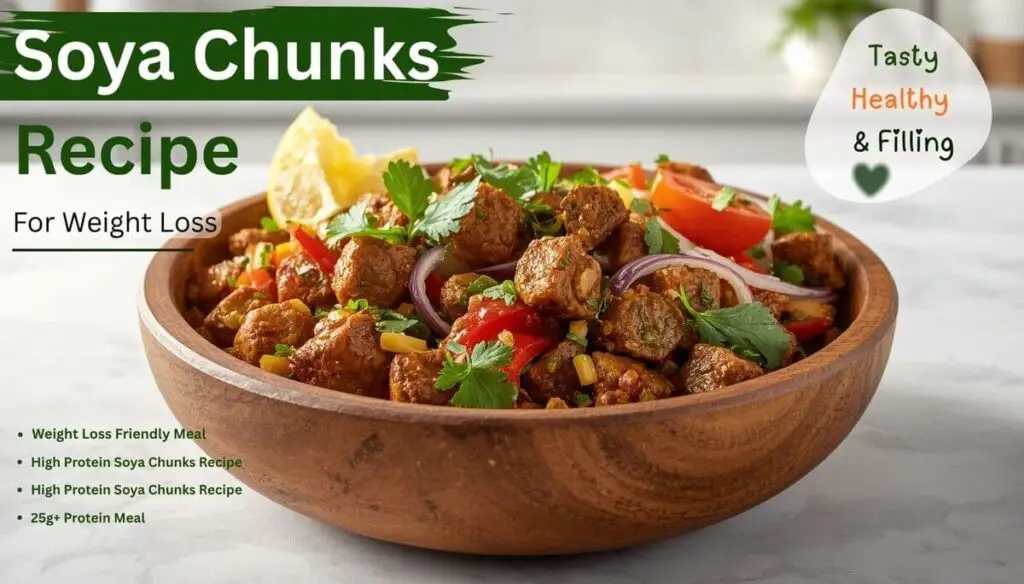 Healthy Soya Chunks Recipe for Weight Loss