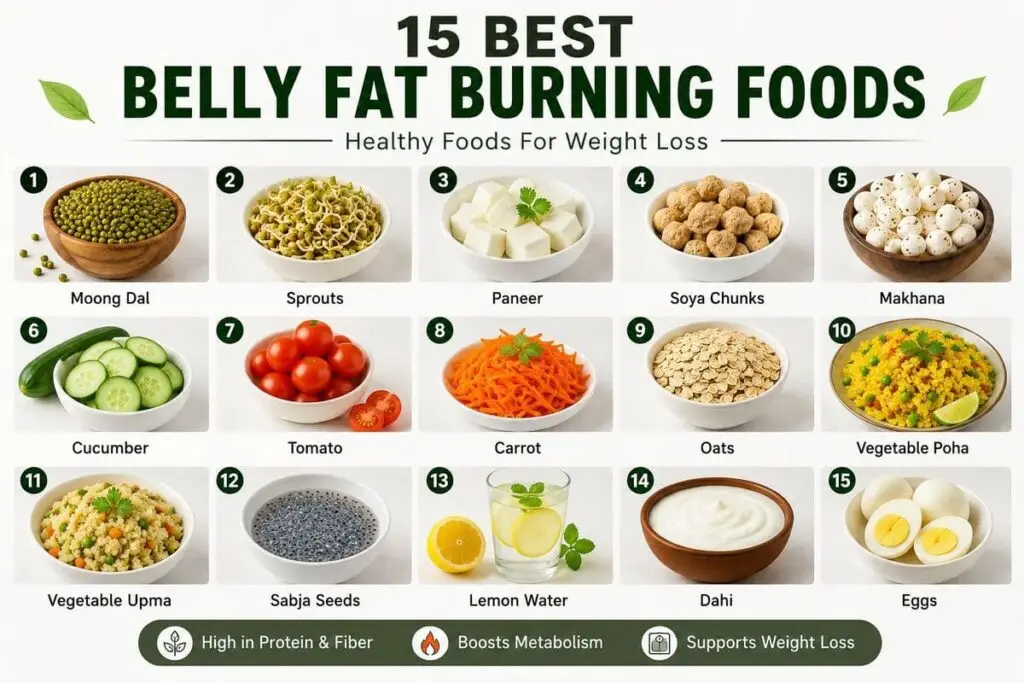 Best Belly Fat Burning Foods for Weight Loss